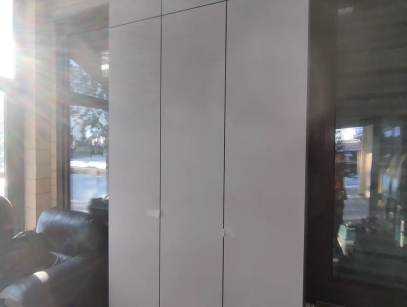  Распашной шкаф из ЛДСП Эггер Кашемир серый