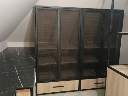 Шкаф в стиле лофт